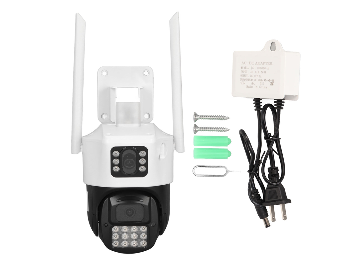 Câmera De Segurança Externa Sem Fio 4mp Waterproof