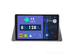 Auto Rádio Carro Bluetooth Autoradio 8GB RAM 128G ROM CarPlay Navegação GPS Ecrã Táctil RoverOne para Honda Crosstour 1 TF 2009-2015  