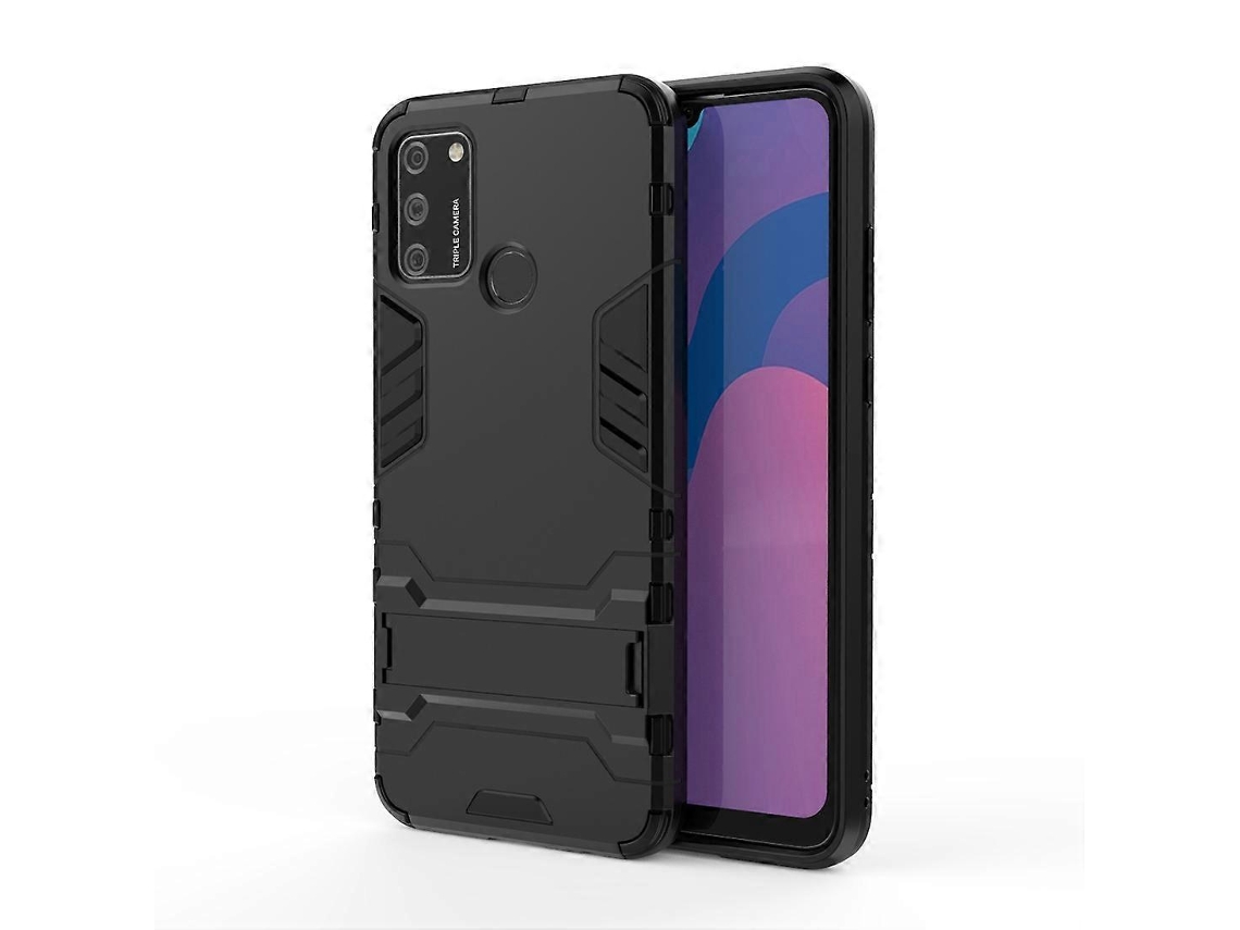 Capa Protetora Anti-queda Em Pc + Tpu Com Suporte Invisível Para Huawei Honor 9a