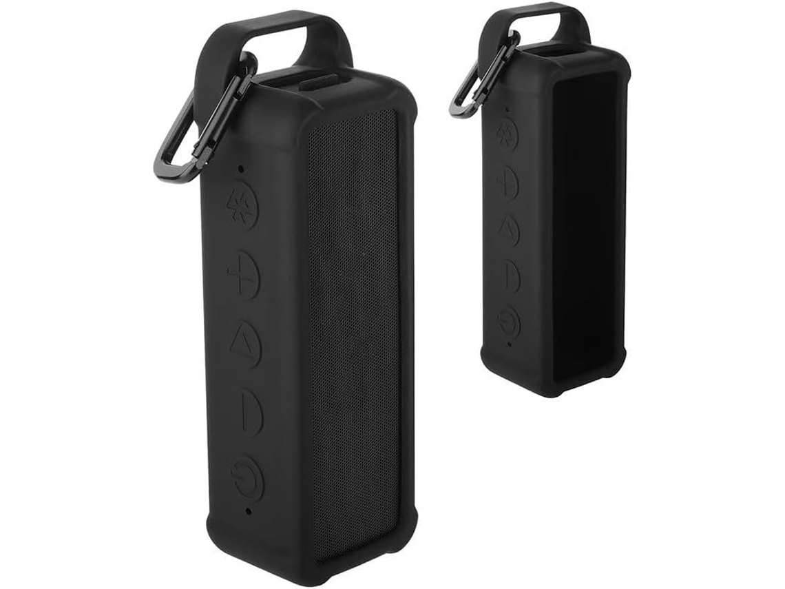 Capa De Silicone Para Soundcore 2 Com Alça E Mosquetão. Capa Protetora