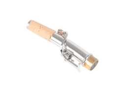 Saxofone Soprano Com Gargantilha Reta/curva Conjunto De Bronze 16,7mm Duplo Pacote