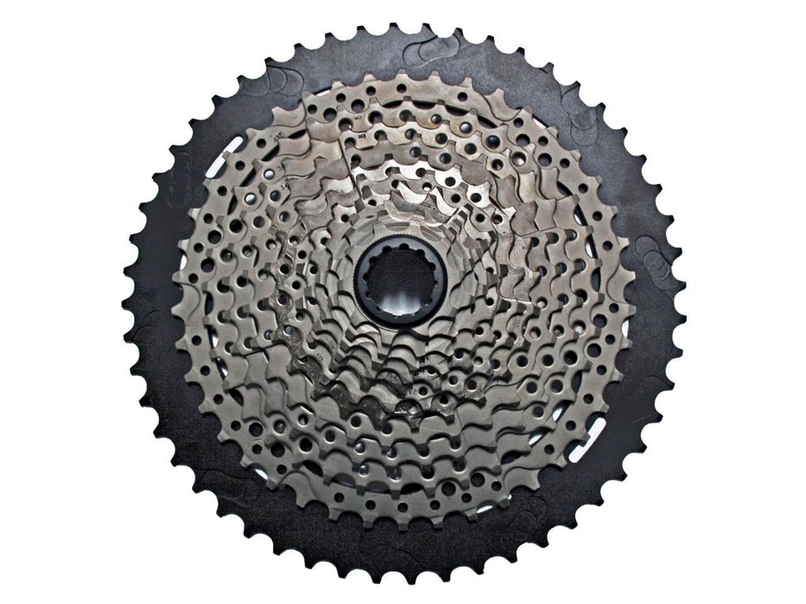 Cassete Shimano Micro Spline Cnc Light Prateado 12S / 10-52Tprotap