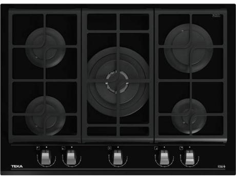 Placa de Gás TEKA GZC 75330 XBN (Gás Natural - 70 cm - Preto)