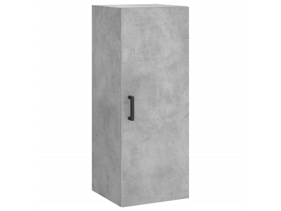 Wall Mounted Cabinet, Wall Mounted Cabinets Vidaxl Cinzeto Madeira Processada (n/a)