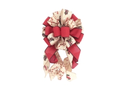 Laxiscreed Laço Grande De Tecido Com Paillettes Para Decoração Natalina E Festiva