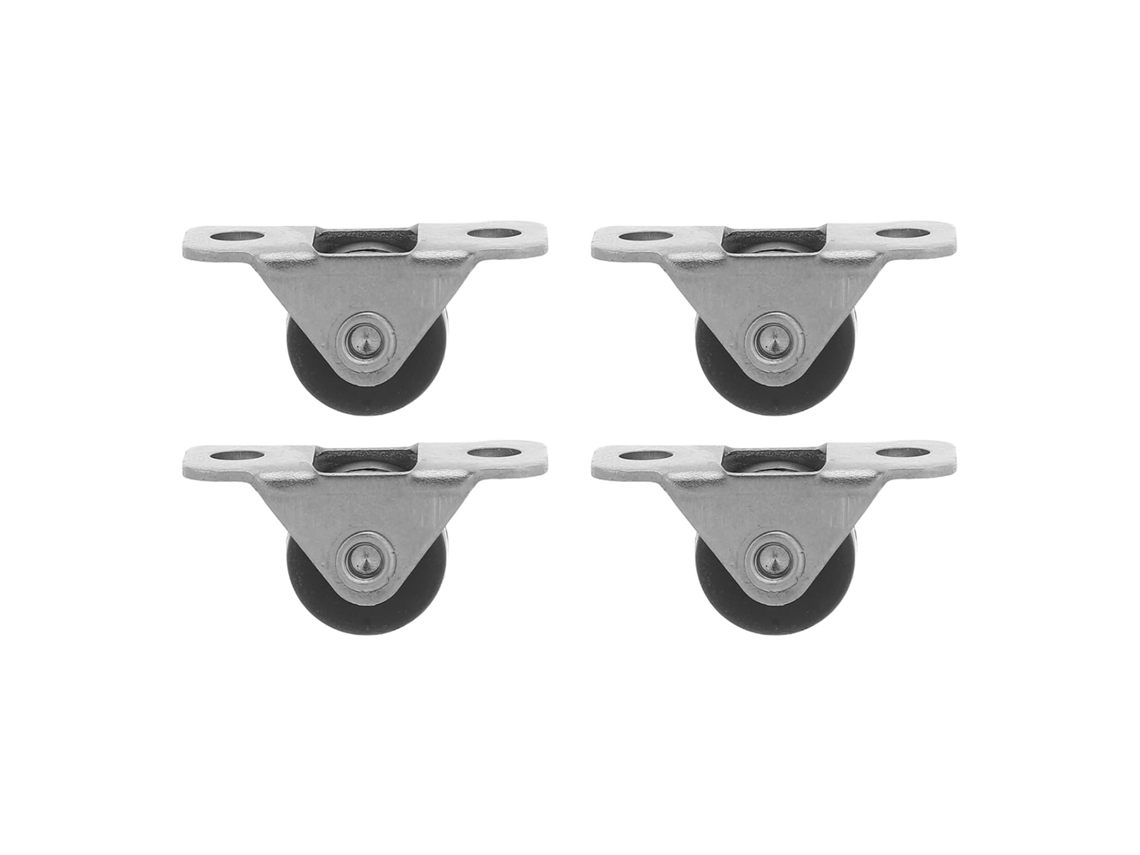Caixas De Armazenamento Metal Pequenas Com 4 Rodas Fixas E