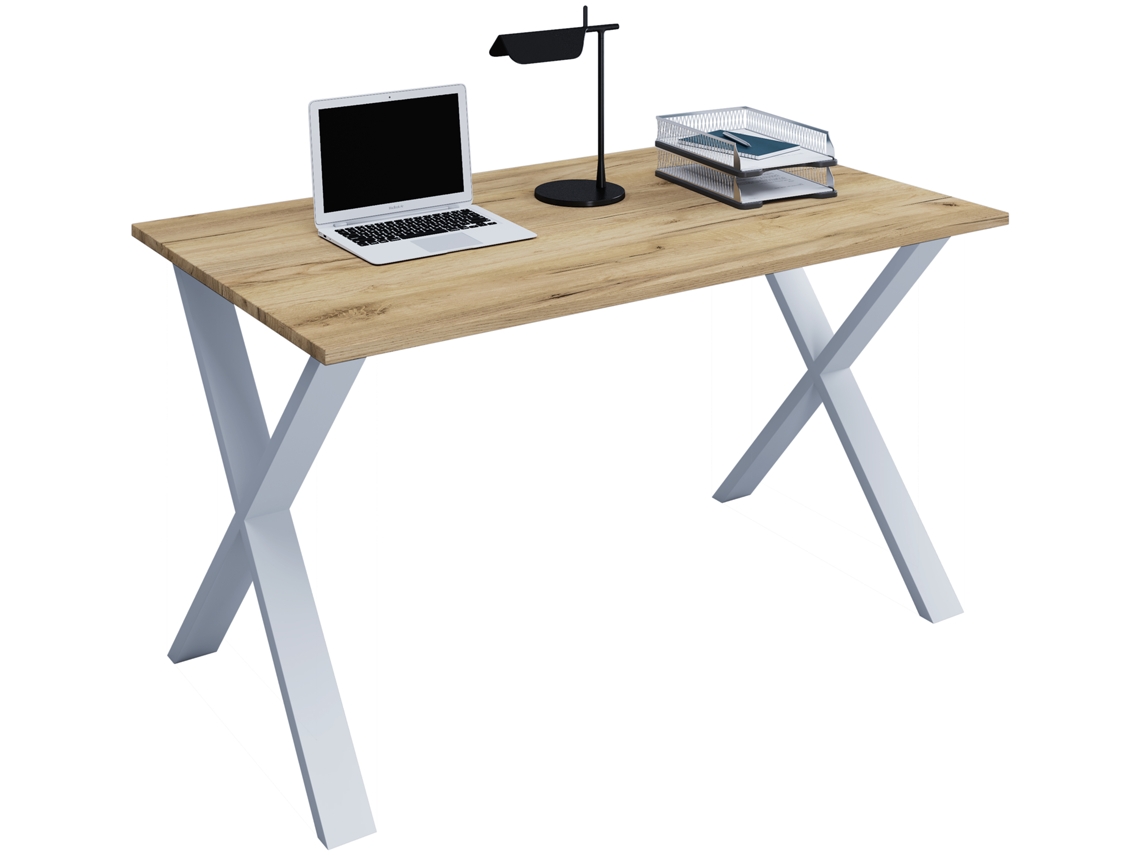 Mesa De Escritório 140x80 Lona X Vcm
