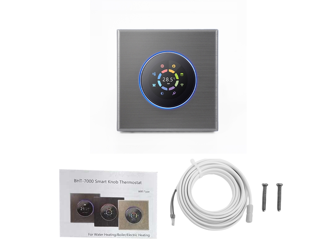 Laxiscreed Termóstato Wifi Inteligente Com Controle Remoto, Temperatura Ajustável E Écran Digital