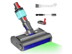 Mop Elétrico Com Botão De Troca De Escova De Lavagem Para V7 V8 V10 V11 V15 Luz Verde Úmida E Seca Para Pisos Duros