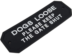 Placa De Aviso Flexível De Silicone Para Cães, Fácil De Visualizar, Para Uso Externo Em Casa, Jardim, Decoração,