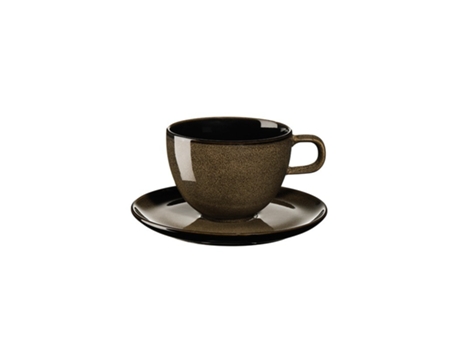 Chávena de Café Com Pires Castanha - Kolibri ASA SELECTION