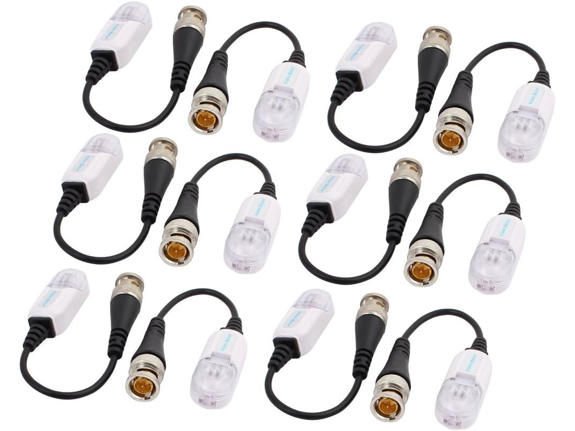 Transceptor Balun de Vídeo Passivo Canal Único Hd Cvi/tvi/ahd 6 CHABERLU (9337da3cfc9af472aa47699fb8235832)