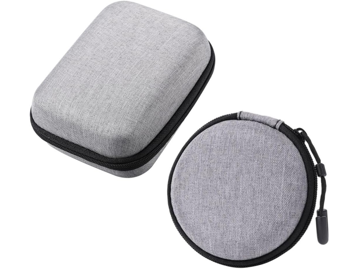 Estojo Portátil Para Microfone Em Eva, Pacote Com 2 Unidades.