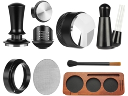 Conjunto Acessórios Barista 54mm, Compactador, Distribuidor Café Expresso