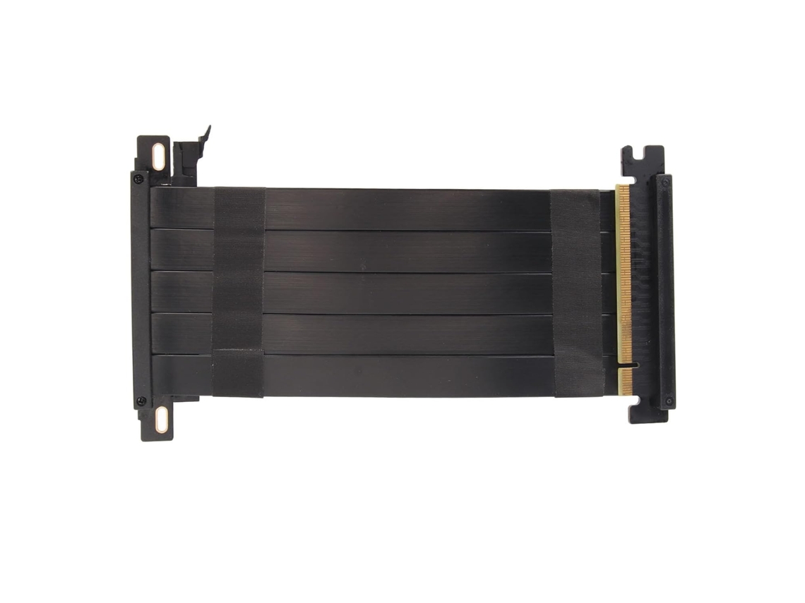 Cabo Riser Pcie 4.0 X16- Cabo De Extensão De Gpu Flexível De Alta Velocidade Com Ângulo De 180 Graus