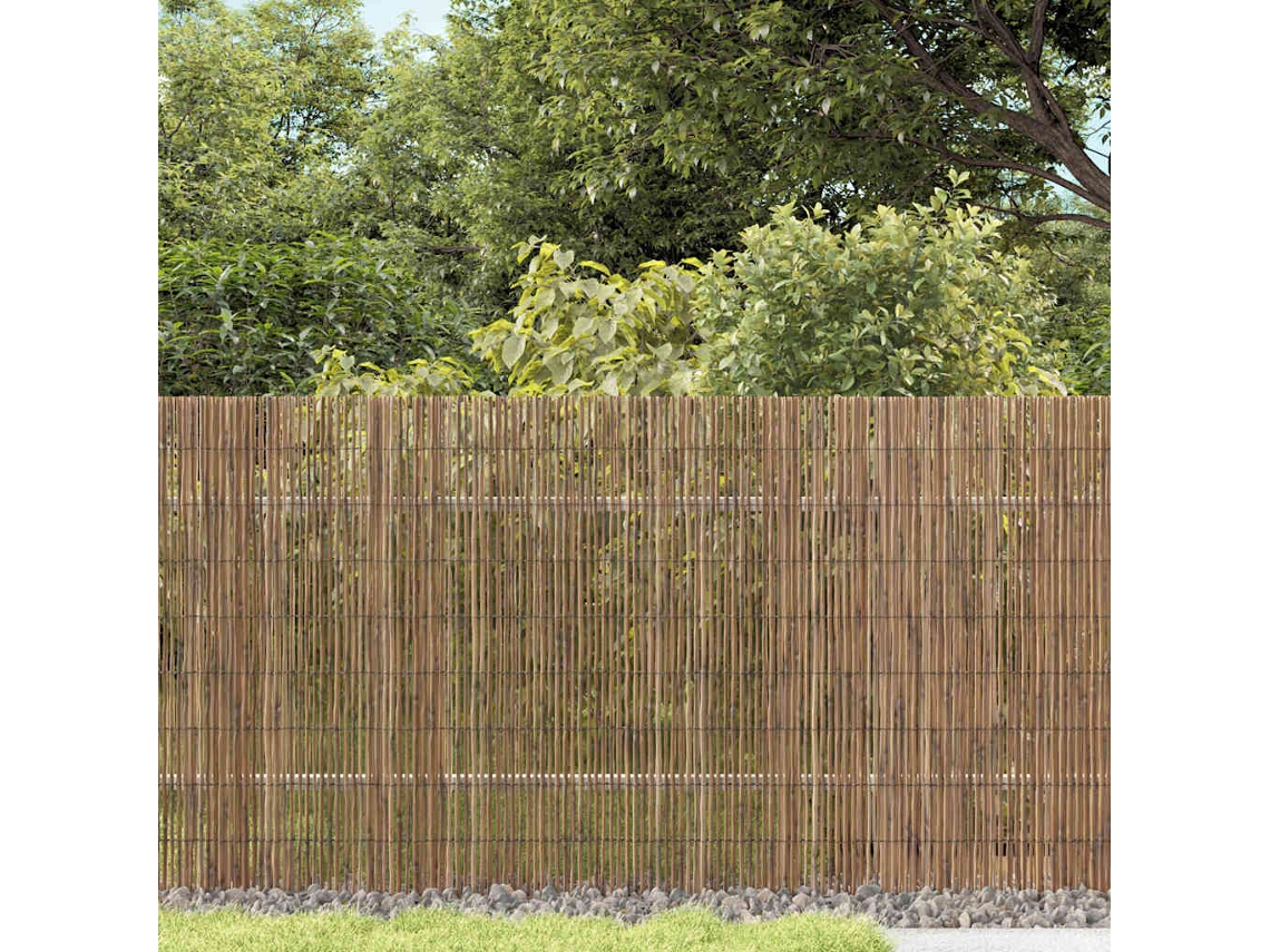 Vidaxl Cerca Para Jardim Natural