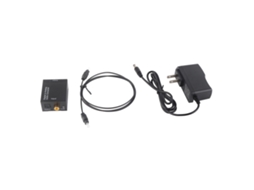 Conversor De Áudio Óptico Coaxial Digital Para Analógico Dac Plug And Play 5v2a