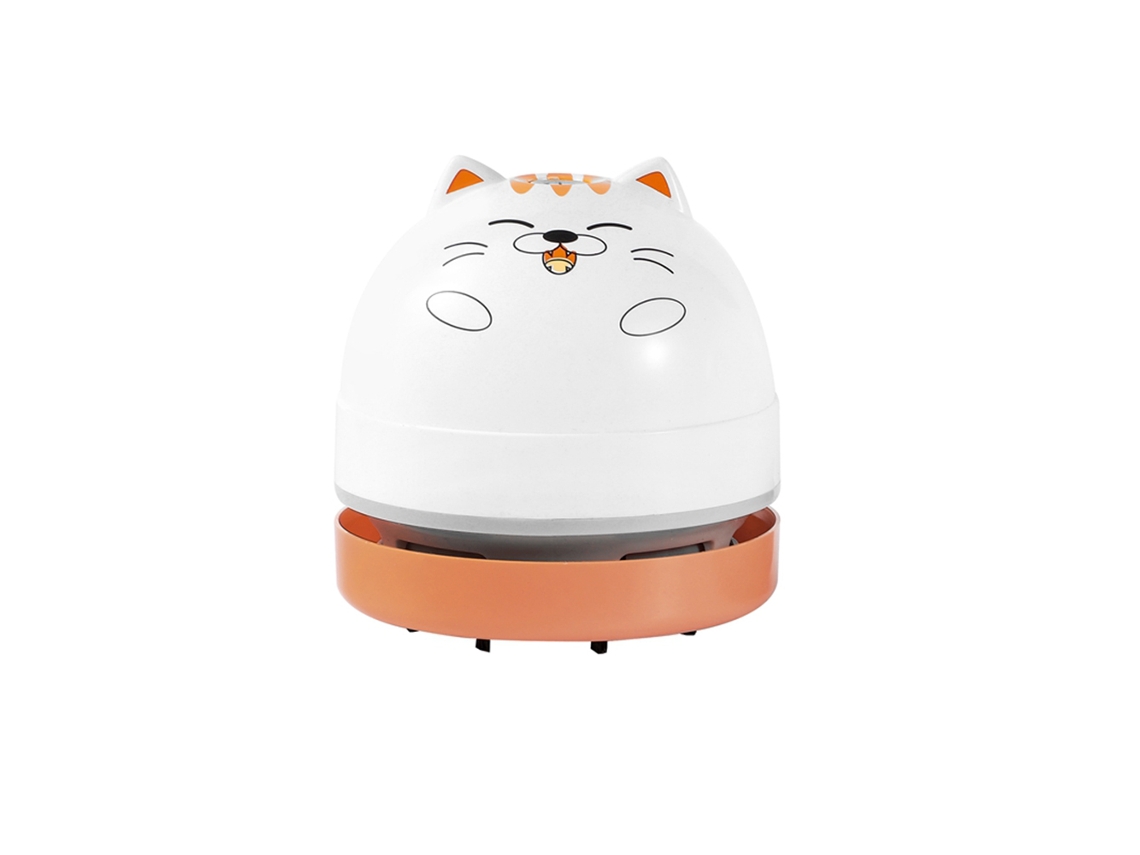 Aspirador de Mesa Mini Portátil Sem Fio com Alta Sucção para Teclado Pó Cerdas e Pelos Presente Ideal