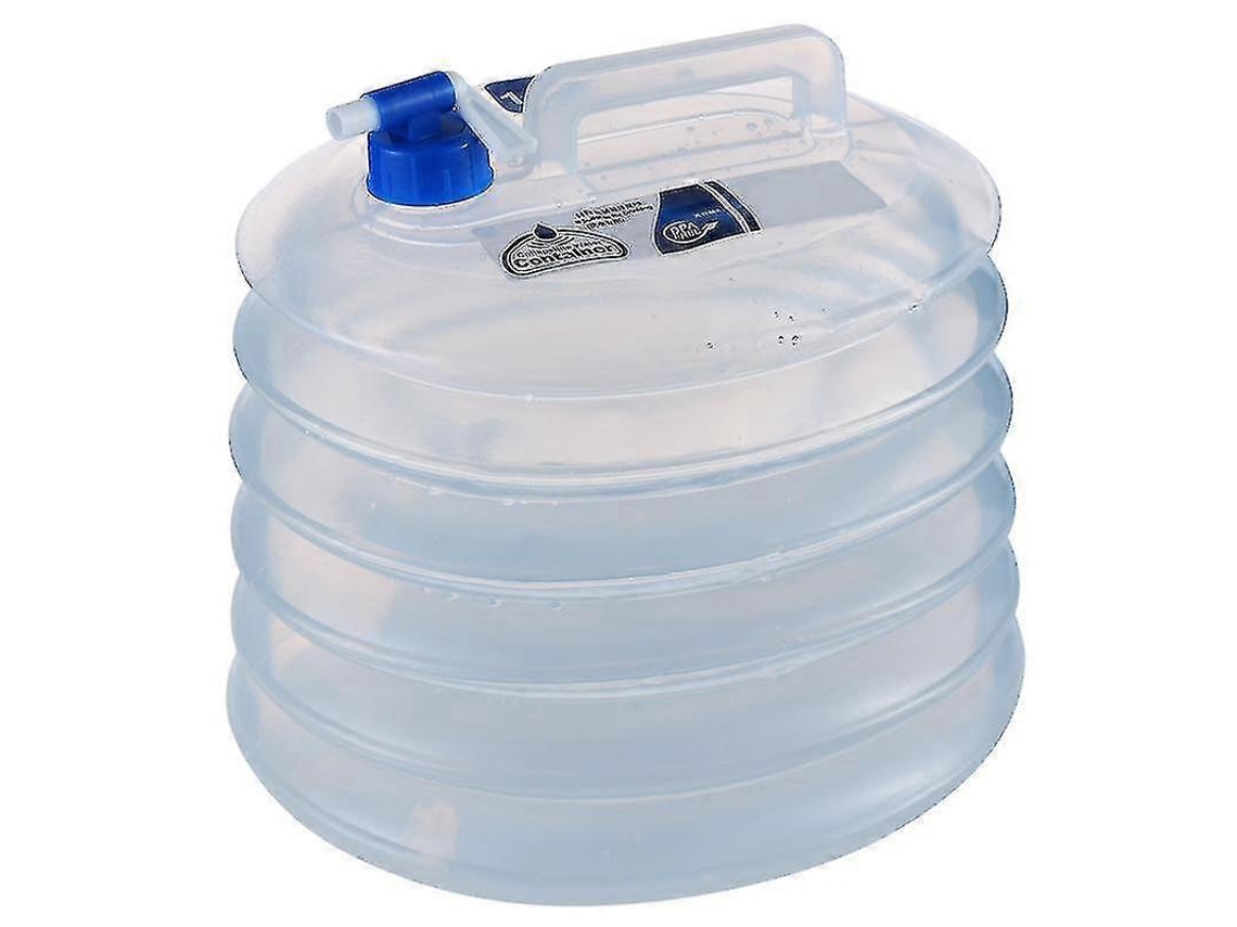 Recipiente De Água Dobrável Pe, Lata De Armazenamento De Água Portátil Com Torneira Tamanho 15 L Aquaforge