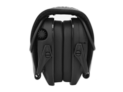 Auriculares Antirruído Plegáveis Protetor De Ouvidos Para Trabalho E Caça Supressão De Som Preto
