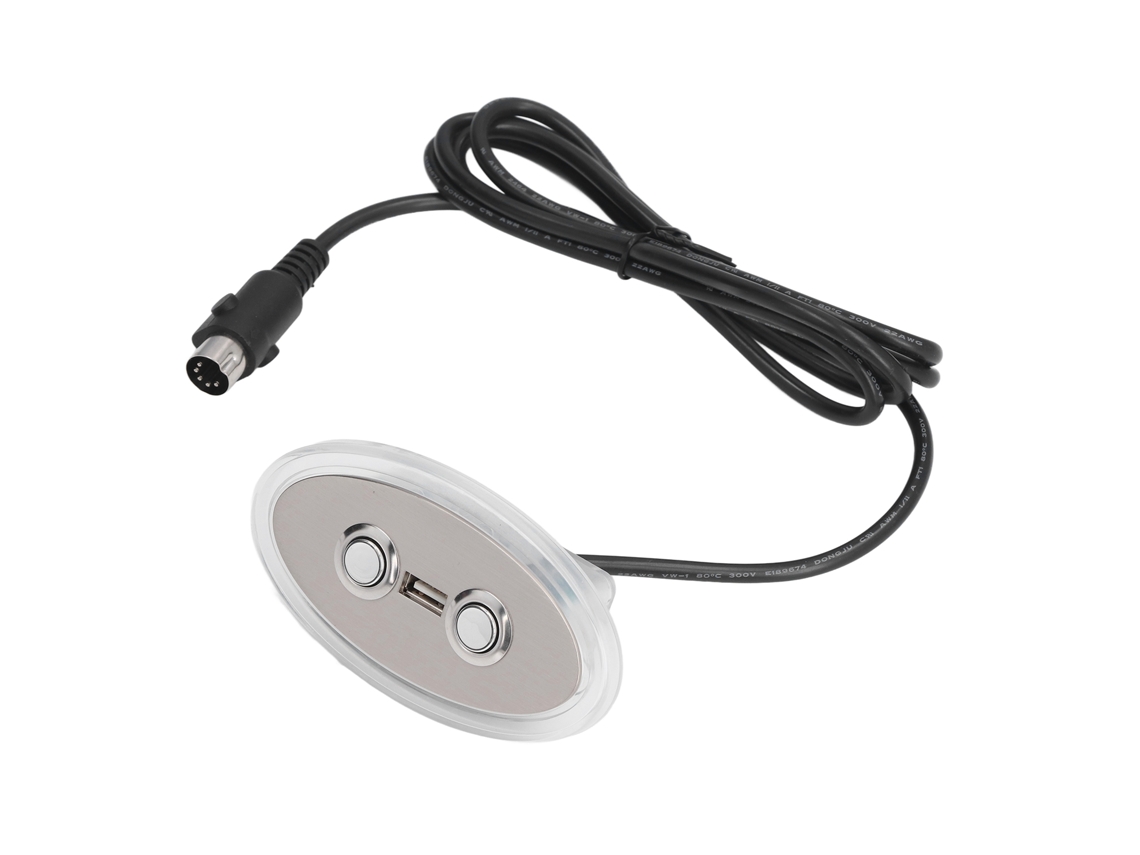 Controlador de Sofá Elétrico com Porta Usb e Botão 5 Pinos