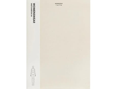 Livro Fashionary Womenswear Sketchbook A4 De Fashionary (inglês - Capa Dura)