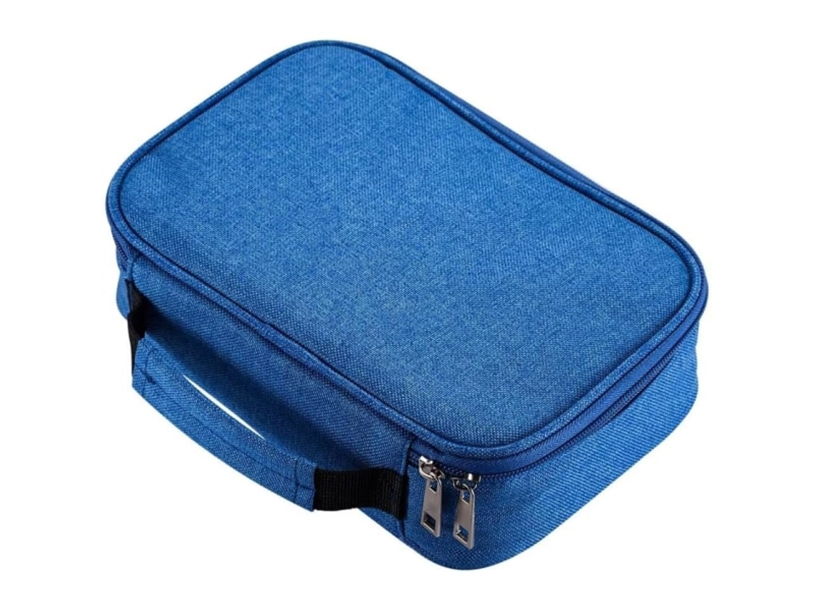 Estojo para Lápis, Grande Capacidade, 2 Compartimentos, Multifuncional, Organizador, Escolar AQUAFORGE