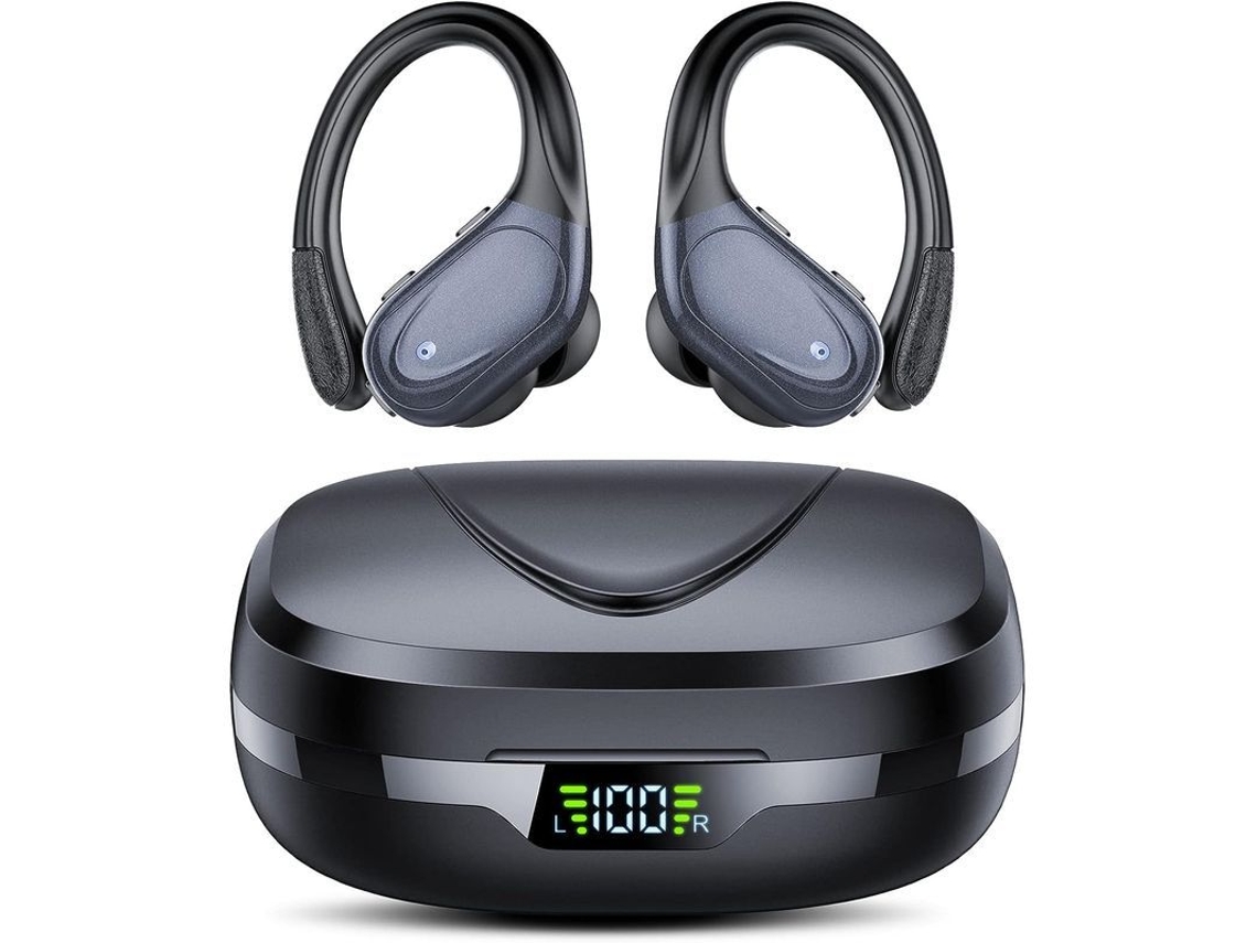 2026 fones de Ouvido Sem Fio Bluetooth 5.1 para Esportes Corrida Treino Academia com 60h de Reprodução Ipx4