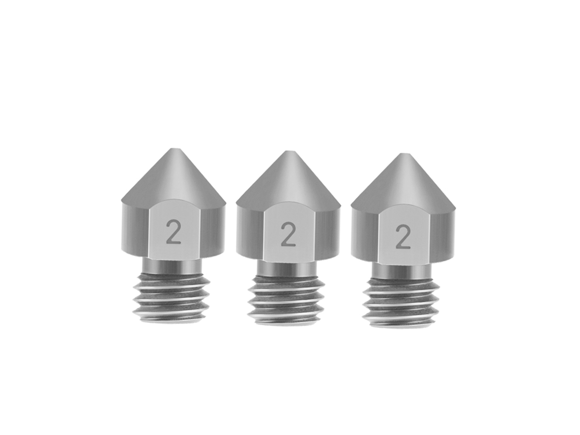 Peças De Impressora 3d Bicos De Titânio Tc4 Para Filamento 1.75mm Rosca M6 Compatível Com Creality Cr-10 Ender 3 Pro