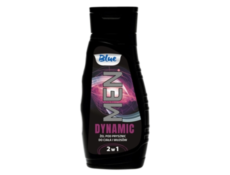 Homem Azul, Gel De Banho Dinâmico, 300 Ml Blue