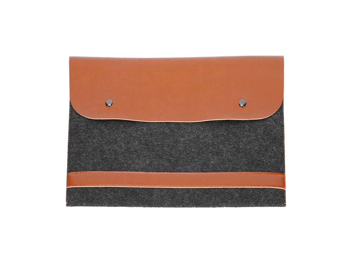 Manga Para Laptop De Duas Camadas, Capa Flip, Microfibra, Macbook Air/pro 13''.