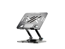 Suporte Para Laptop Com Resfriamento De Calor Dobrável Multifuncional Em Metal Rotativo De 360°