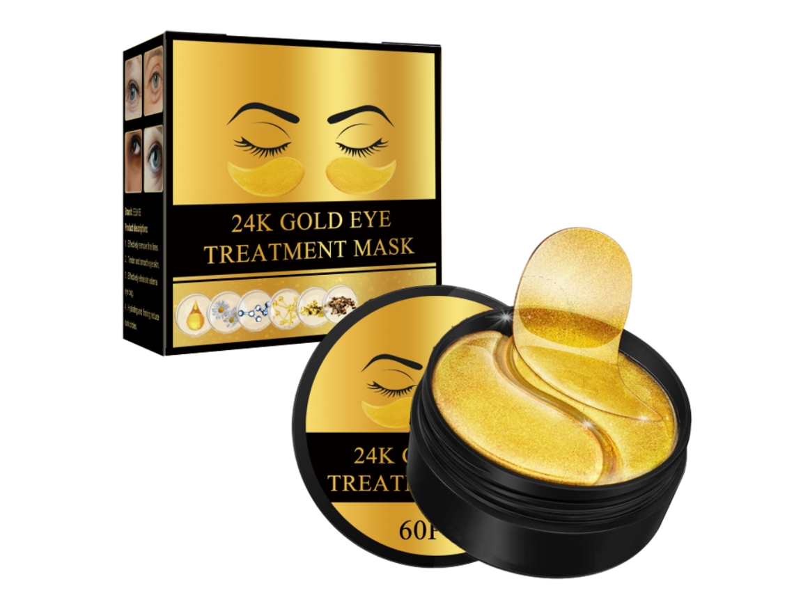 Máscara Ouro 24k Olhos Efeito Worten