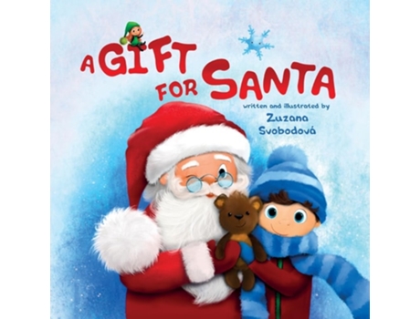 Livro A Gift for Santa This is based on a true Christmas story de Zuzana Svobodova (Inglês)