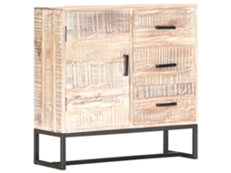 Sideboard, Sideboards Vidaxl Branco Madeira De Acácia (n/a)