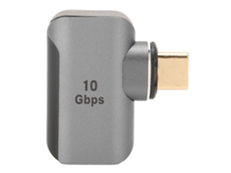 Adaptador (type-c Magnético Para Usb3.1 24 Pinos Com Placagem De Ouro)