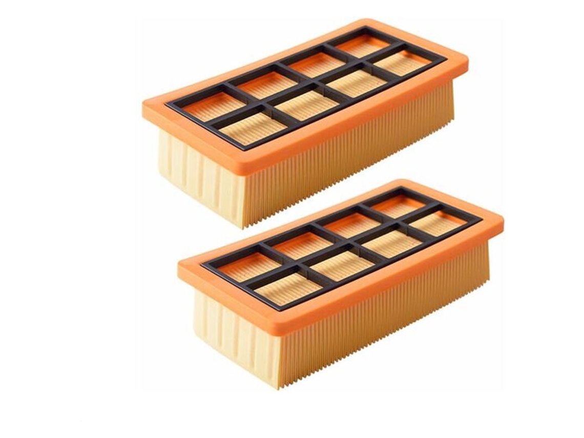 2 Filtros de Substituição para Aspiradores Pó Kärcher Ad 3200, Ad 3 e 4 Premium BRILVIBERA