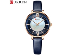 Relógio FEMININO de Quartzo com Diamantes MDUG Moderno e Elegante