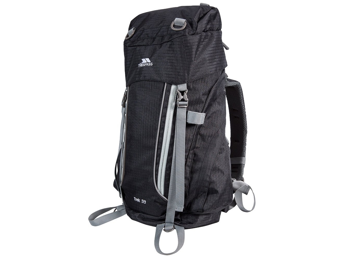 Mochila de Montanha TRESPASS Trek (31-40 L - Cinzento)