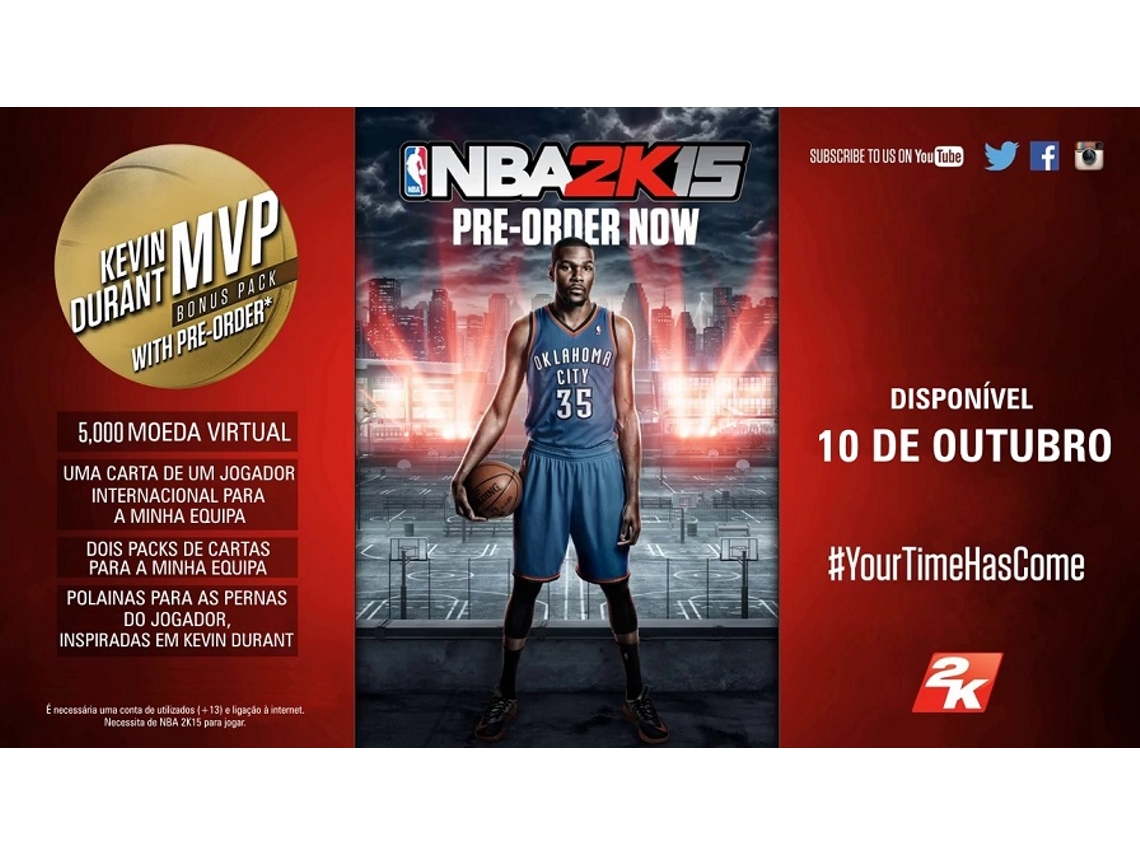 Jogo PS3 Nba 2K15