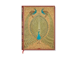 Livro Hafizs Peacocks Ultra Unlined Hardcover Journal de Paperblanks (Inglês)