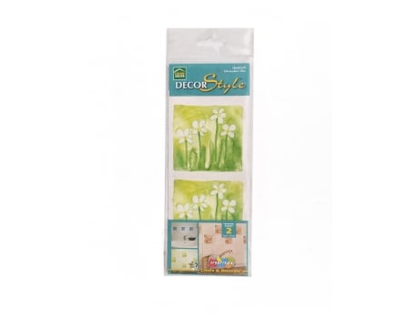 Decor Style Auto-adesivo Para Azulejos 7,5X7,5 Cm (61102)
