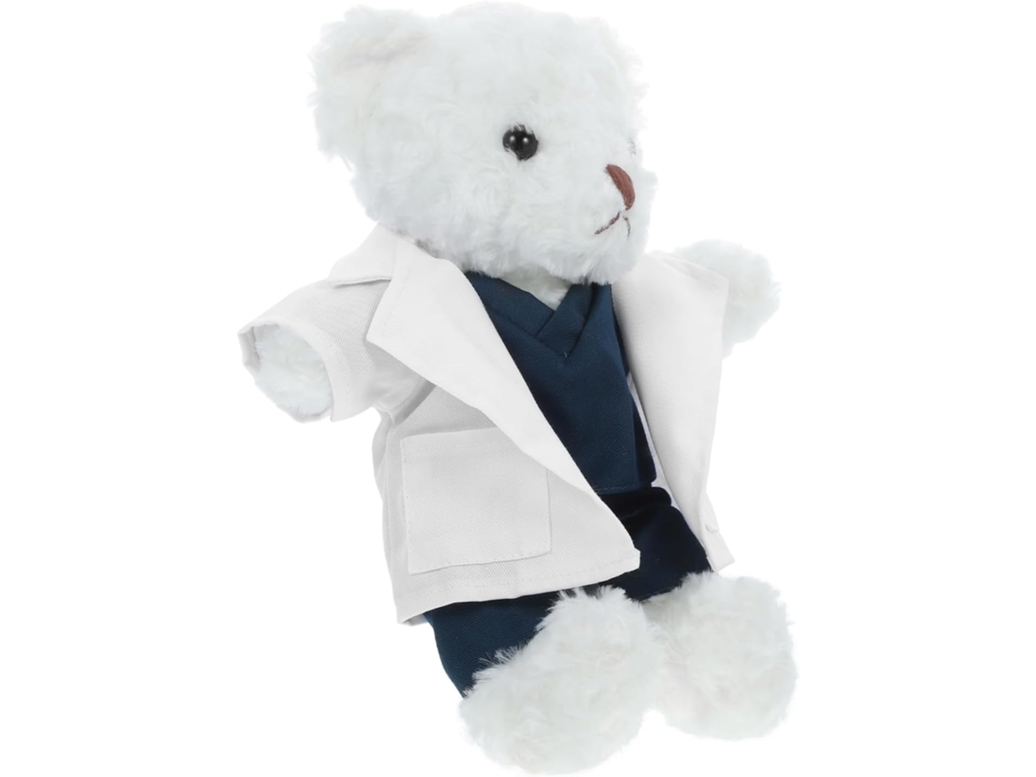 Ursinho De Pelúcia Médico/enfermeiro Brinquedo Para Estudantes