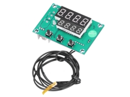 Placa de controle de temperatura pid digital micro termostato módulo interruptor xh w1510 | S/MARCA