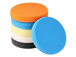 Kit De Lixamento De Carro Com 5 Esponjas, 150mm/6 Polegadas, Para Polidores De Ação Dupla Ro/da, Laváveis E Reutilizáveis