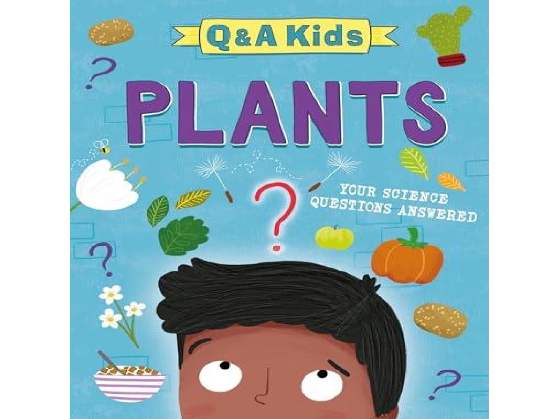 Livro Q and A Kids Plants de Amy Chapman (Inglês)