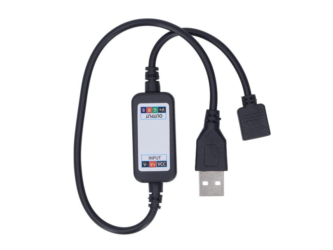 Laxiscreed Dimmer Para Fita Led Rgb Usb Com Controle Remoto E Aplicativo