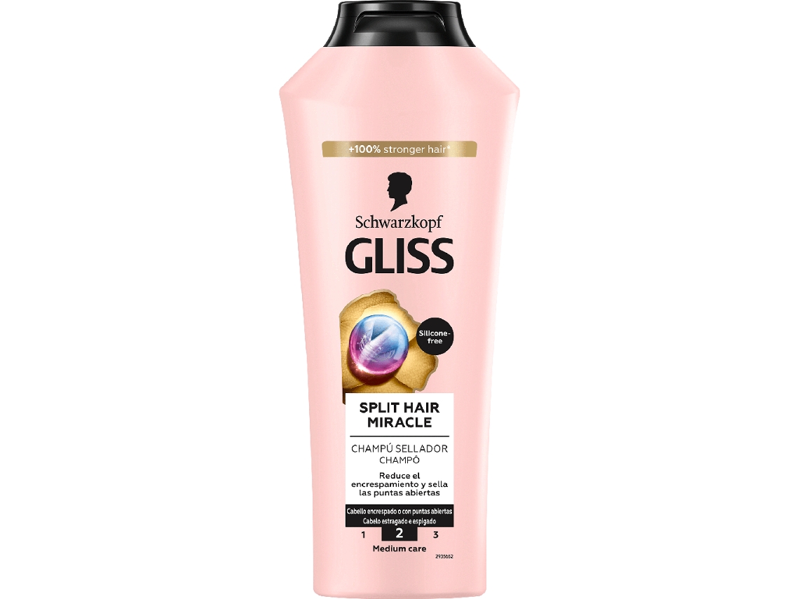 Champô Gliss Split Hair Miracle SCHWARZKOPF emb. 400 ml
