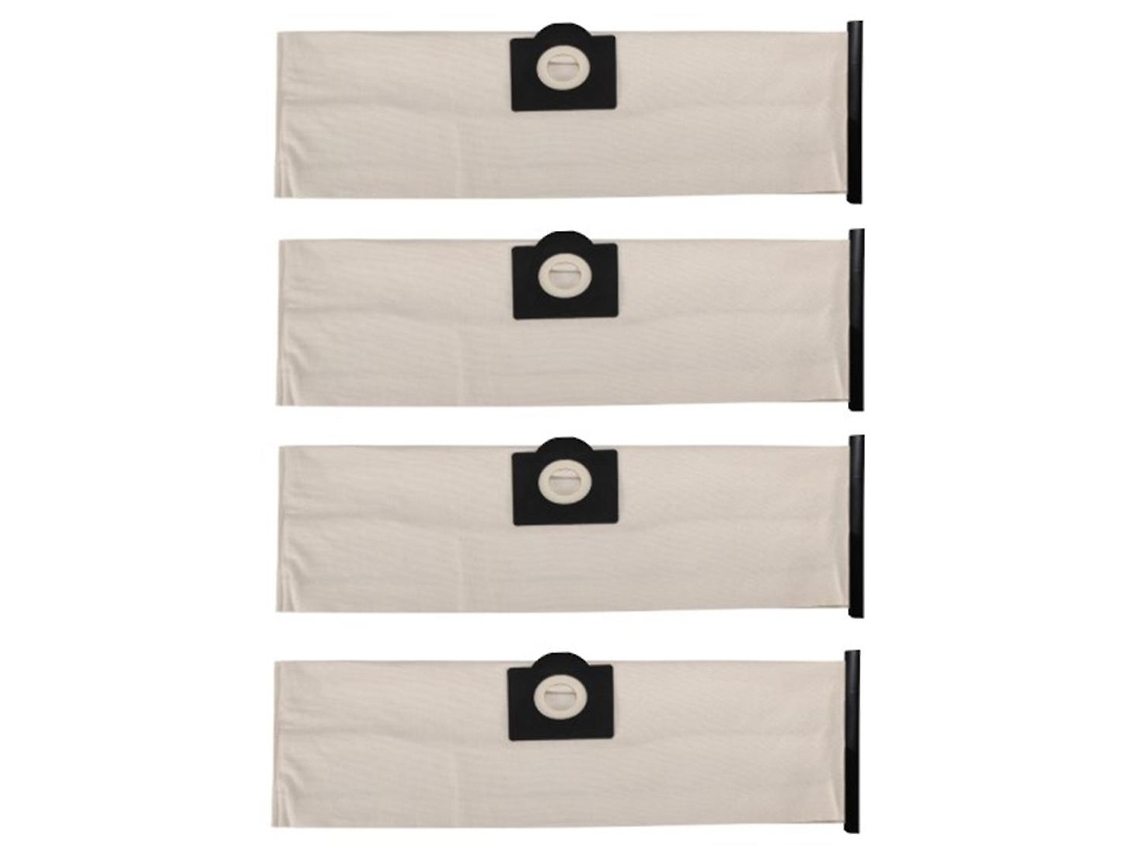 4 Peças de Bolsas de Filtro Laváveis para Karcher Rowenta Wd3 Rremium Wd3200