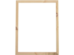 Moldura De Madeira 40x50cm Para Fotos Artísticas Diy, Ideal Para Decoração De Interiores, Pintura Di Gokoco